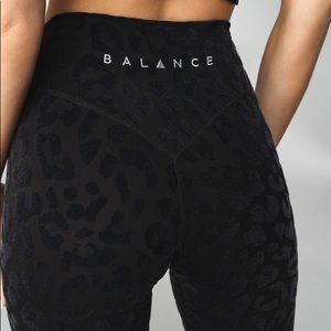 Balance Athletica Panther Lux leggings in black